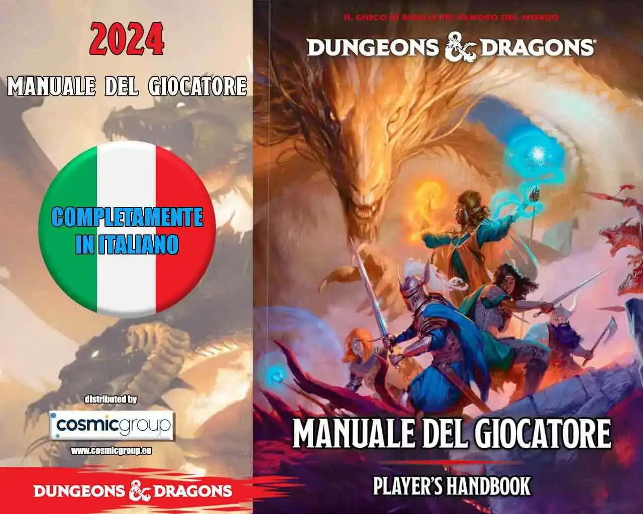 DUNGEONS & DRAGONS - MANUALE DEL GIOCATORE 2024