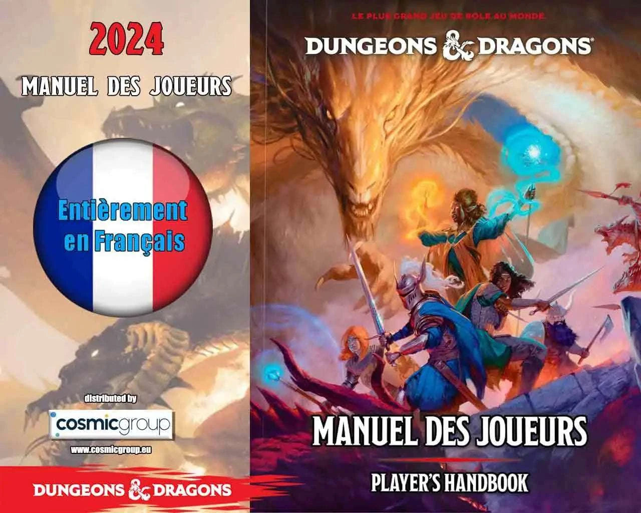 DUNGEONS & DRAGONS - MANUEL DES JOUEURS 2024 - bild 1