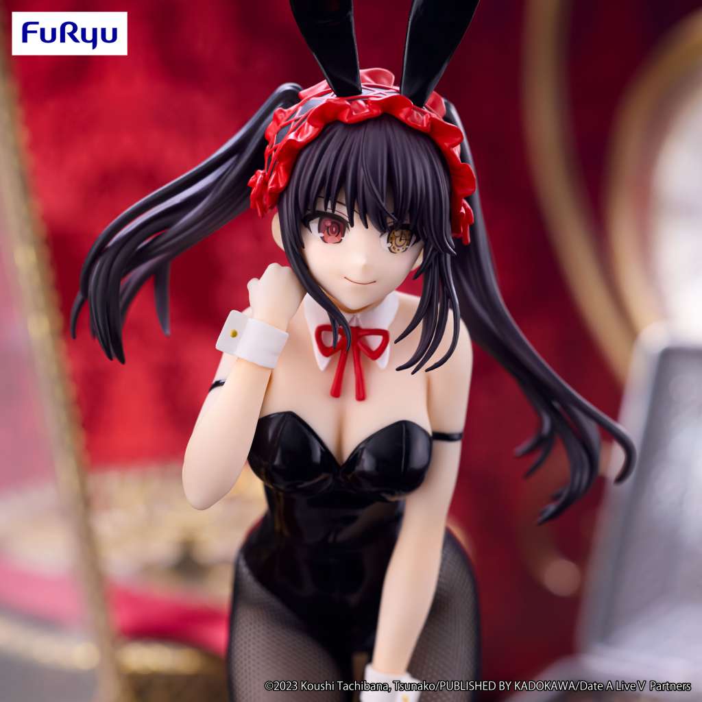 Date a Live V Kurumi Tokisaki Black Color Bicute Bunnies Figur furyu