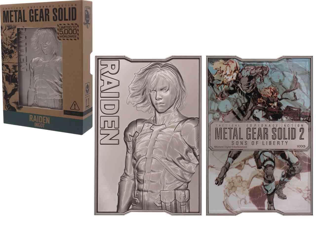 Metal Gear Solid 2 Raiden Ingot fanattik