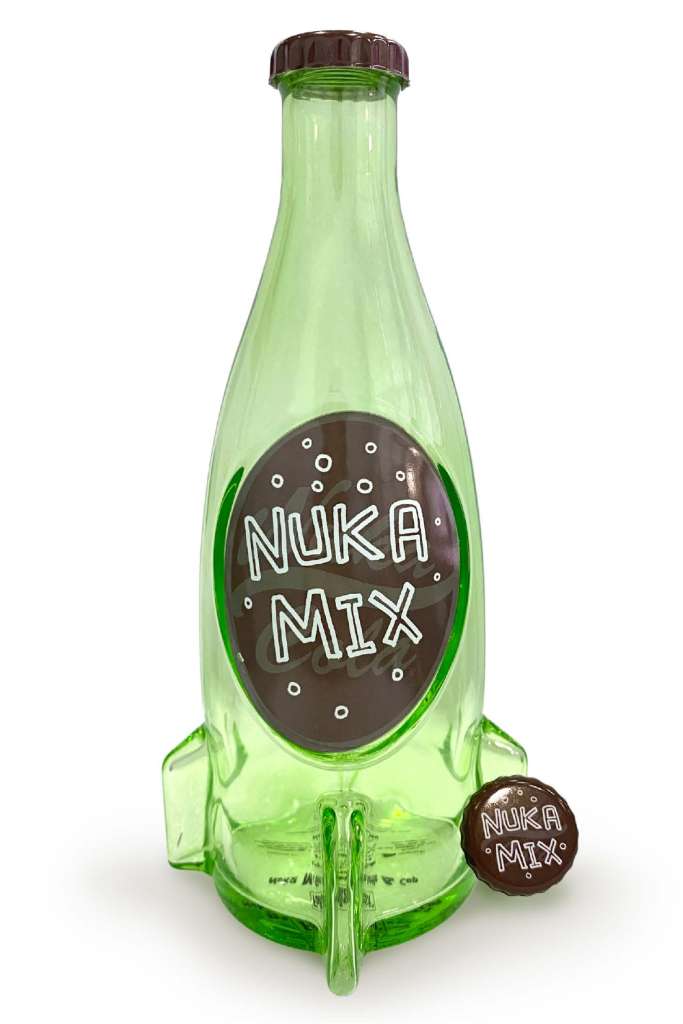 Fallout Nuka Mix Glasflaska med Lock devplus