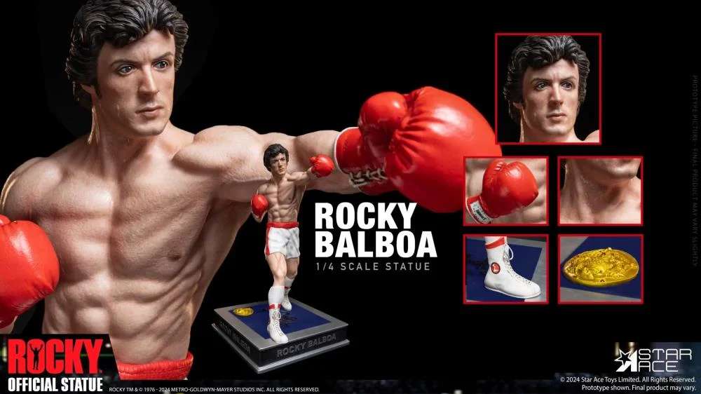 Rocky Balboa Episk Strid 1/4 Skala Figur star ace