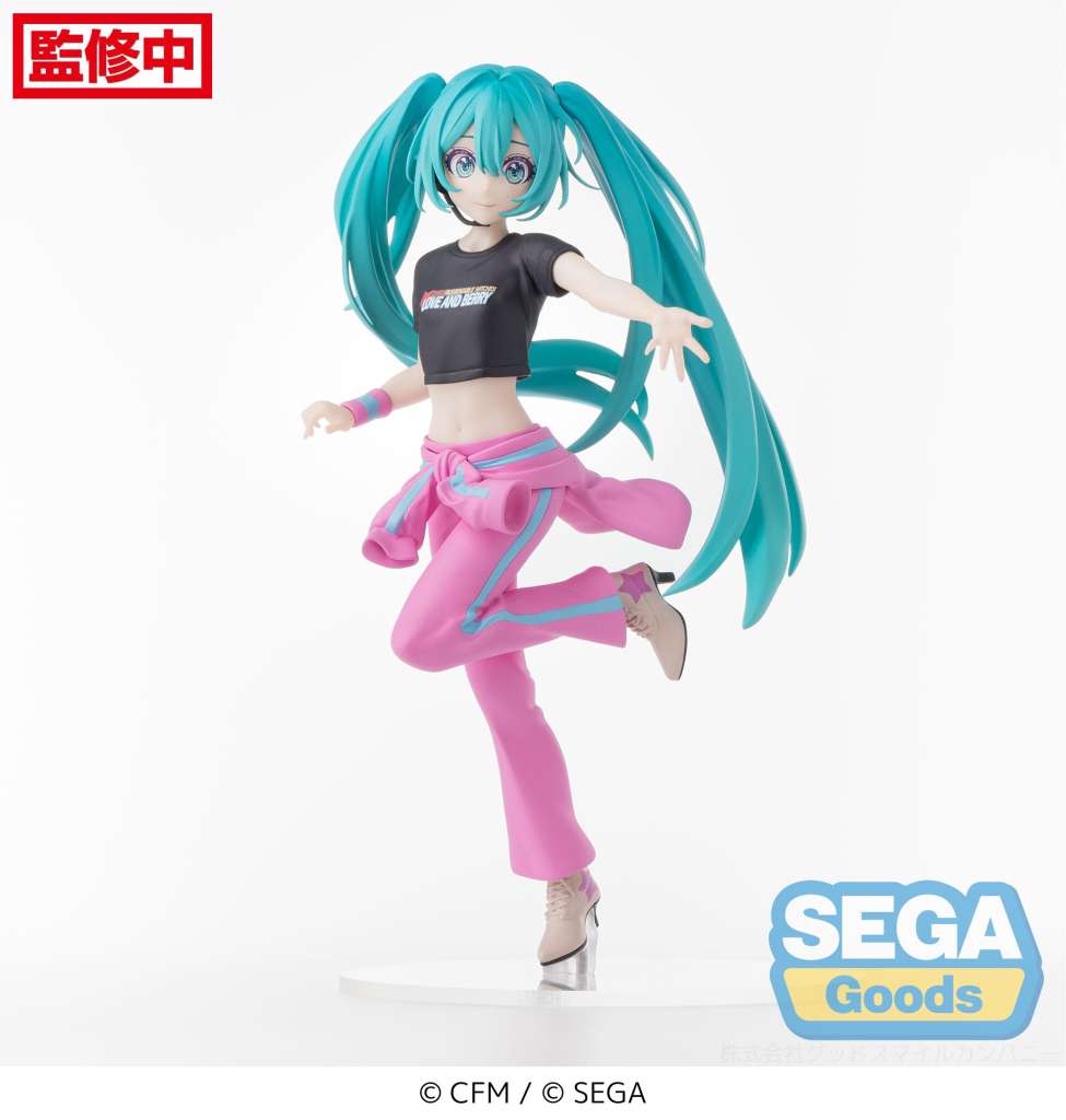 Hatsune Miku Berry Costume Desktop x Decorate Figur sega