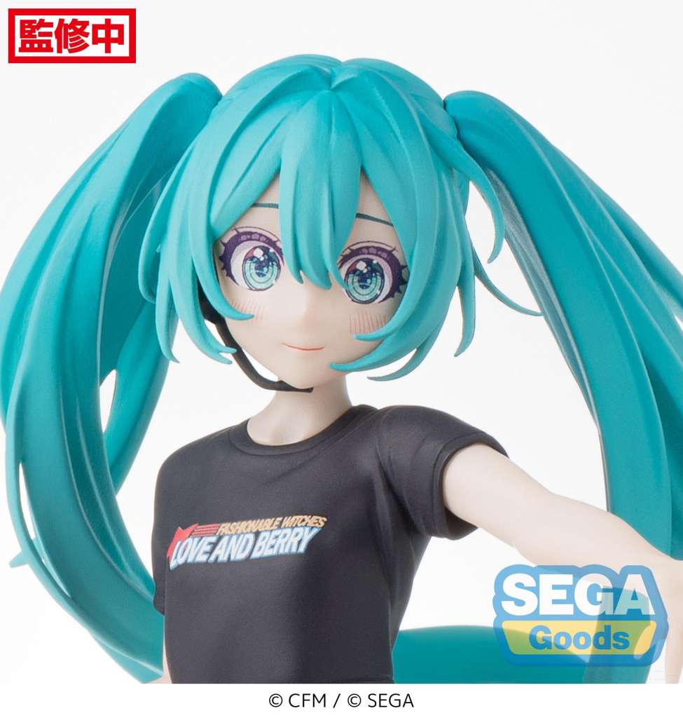 Hatsune Miku Berry Costume Desktop x Decorate Figur sega
