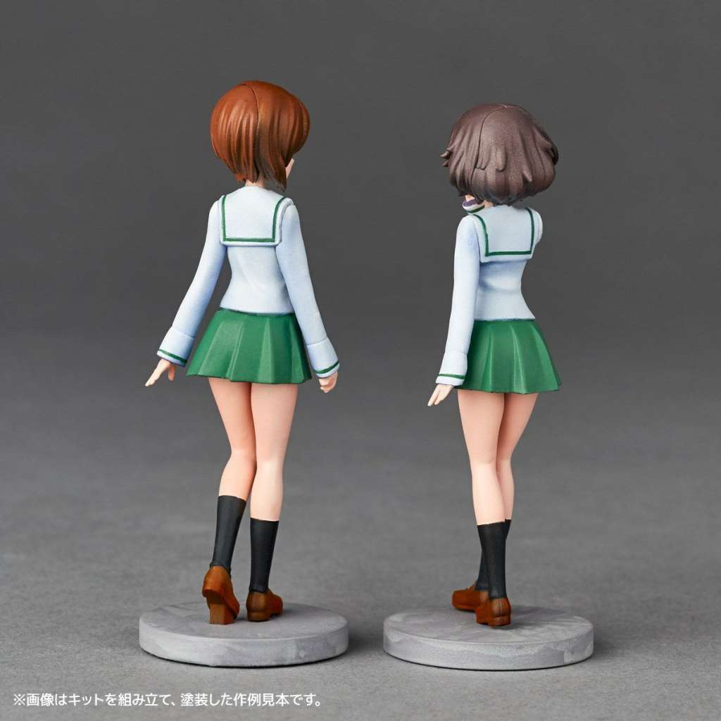 Girls und Panzer Last Chapt Garage Set (A) Artpla Model Kit kaiyodo