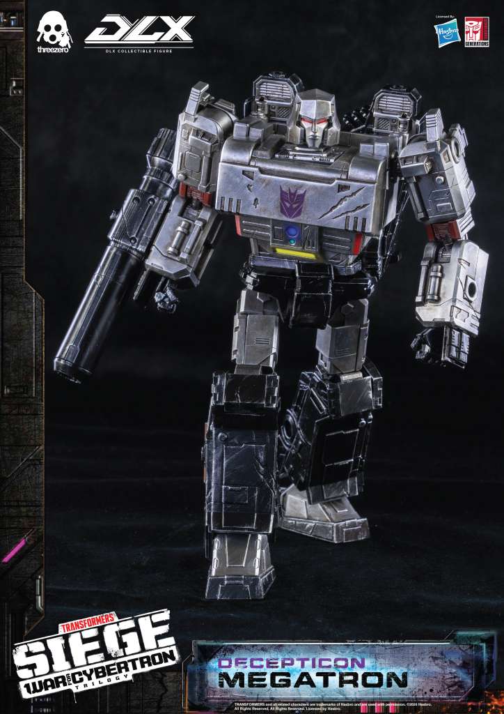 Transformers: War for Cybertron Trilogy DLX Megatron AF threea toys/threezero