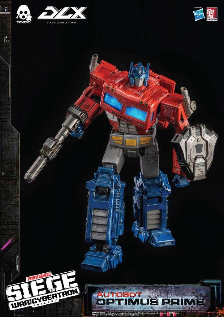 Transformers War for Cybertron Trilogy DLX Optimus Prime Actionfigur - Robotto