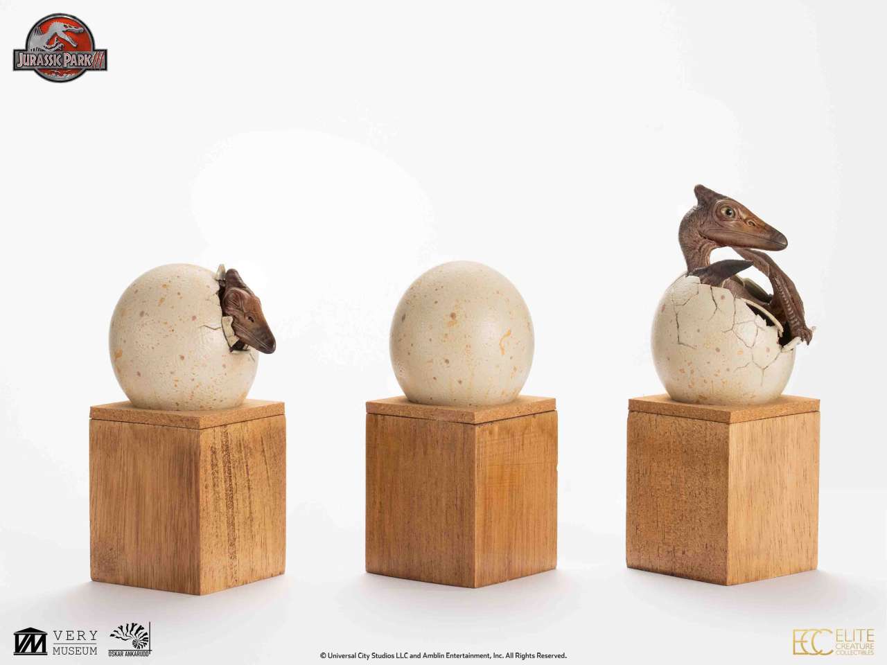 Jurassic Park Hatching Pterosaur Replica elite creature collectibles