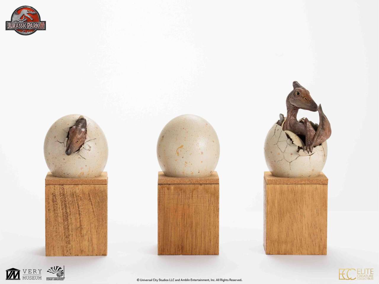 Jurassic Park Hatching Pterosaur Replica elite creature collectibles