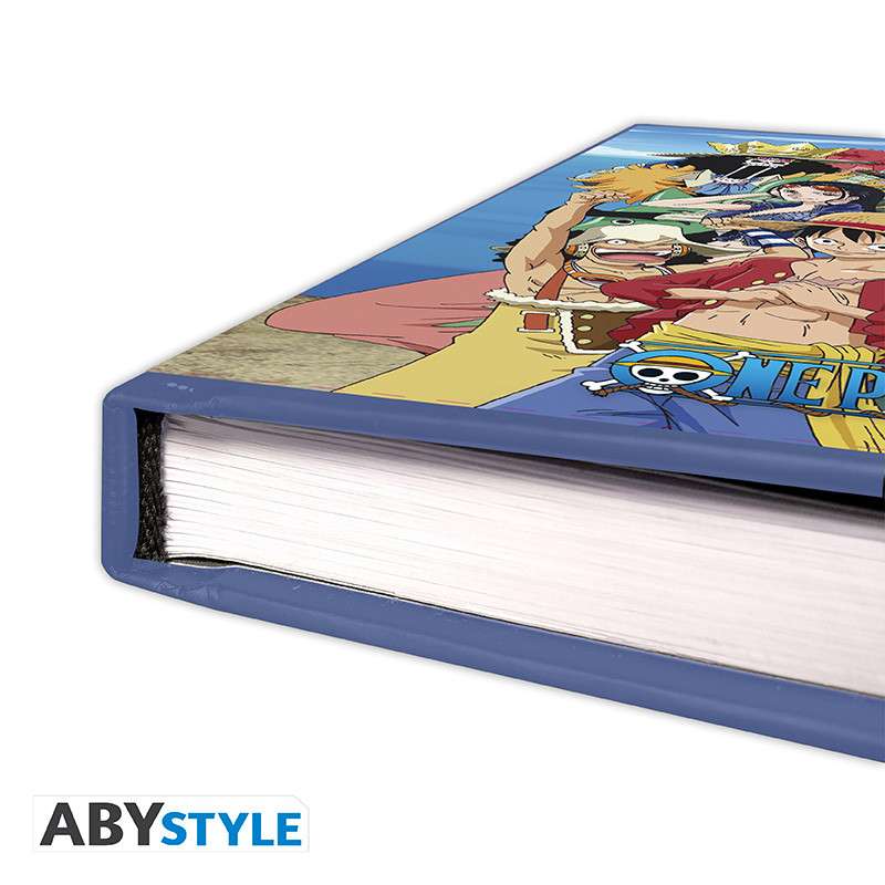 One Piece Straw Hat Crew A5 Notebook - Ideal för Fans abystyle studio