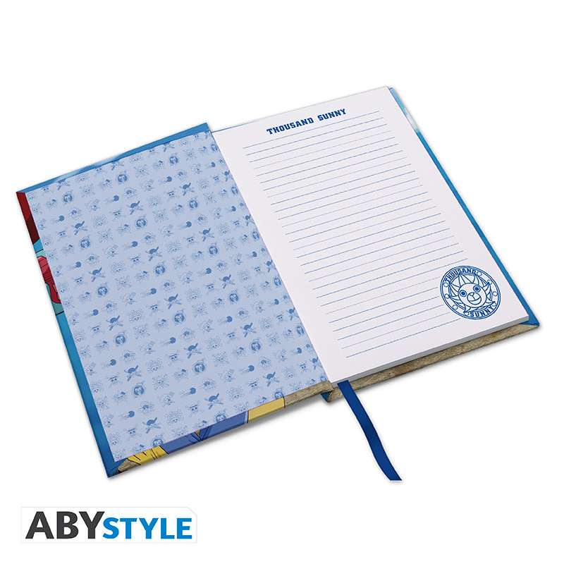 One Piece Straw Hat Crew A5 Notebook - Ideal för Fans abystyle studio