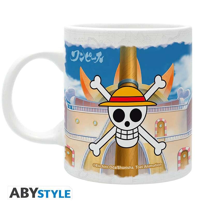 One Piece Crew on the Thousand Sunny Mug - Robotto