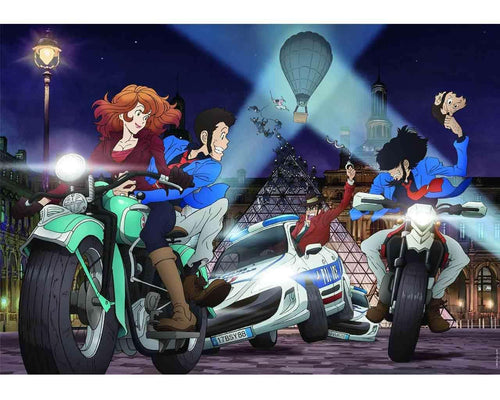 Anime pusselkollektion - Lupin III - Chase - 1000 bitar - Robotto