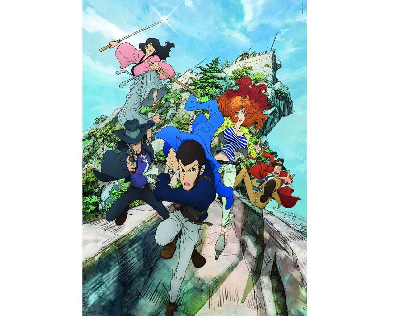 Anime Puzzle Collection - Lupin the 3rd - The Italian Adventure - Jigsaw Puzzle 1000 pcs clementoni