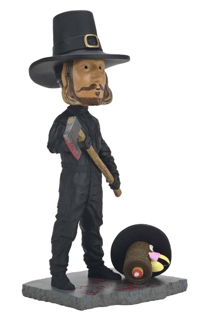 Thanksgiving John Carver Headknocker - Unik Samlarfigur i Keramik neca