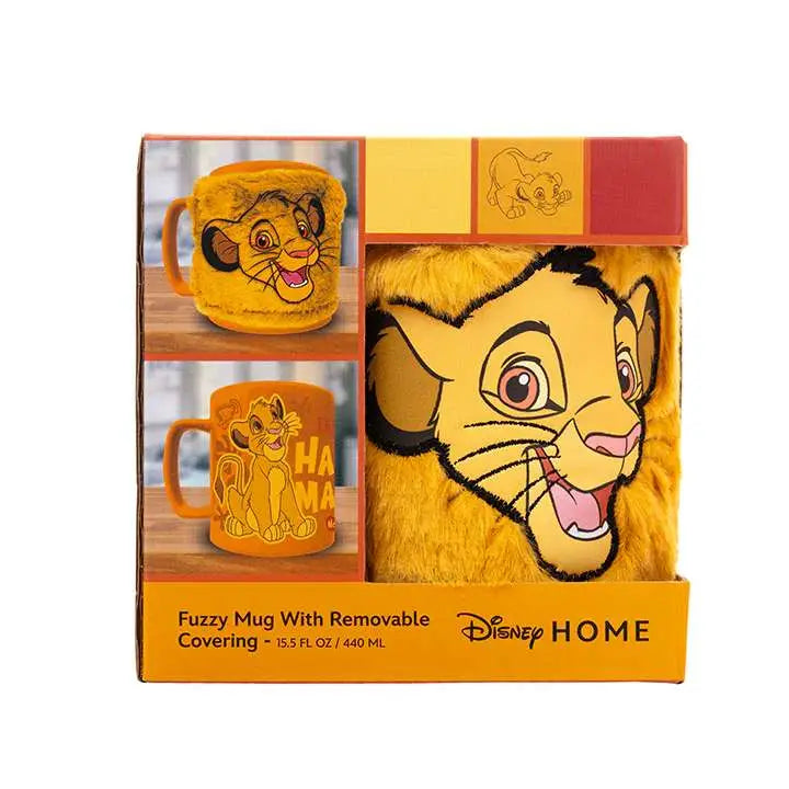 The Lion King Simba Smiling Face Fuzzy Mug