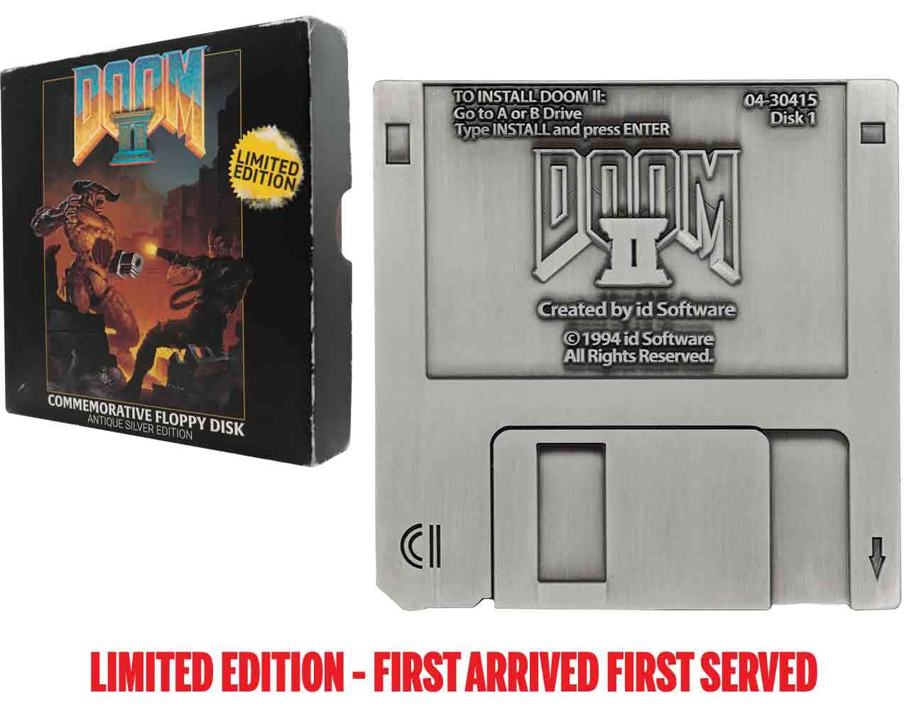 Doom 2 Floppy Disk Limited Edition Replica fanattik