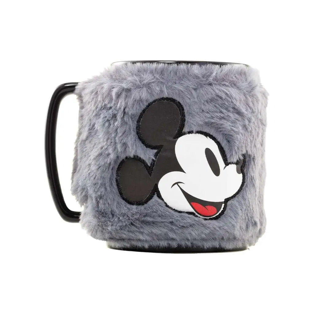 Mickey Mouse Smile Fuzzy Mug