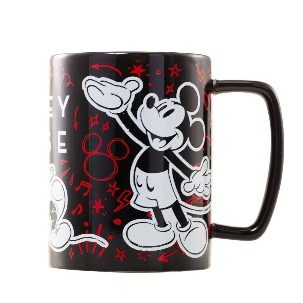 Mickey Mouse Smile Fuzzy Mug
