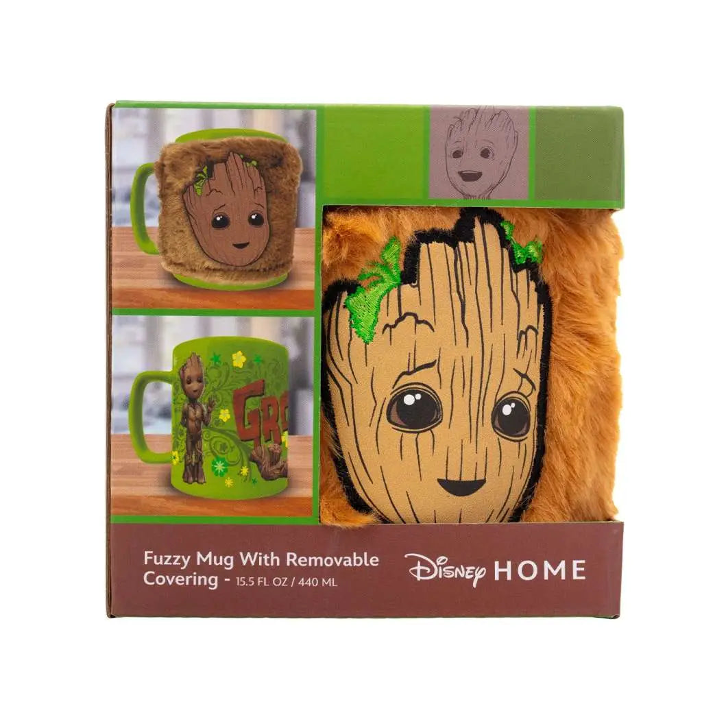 Groot Face Fuzzy Mug