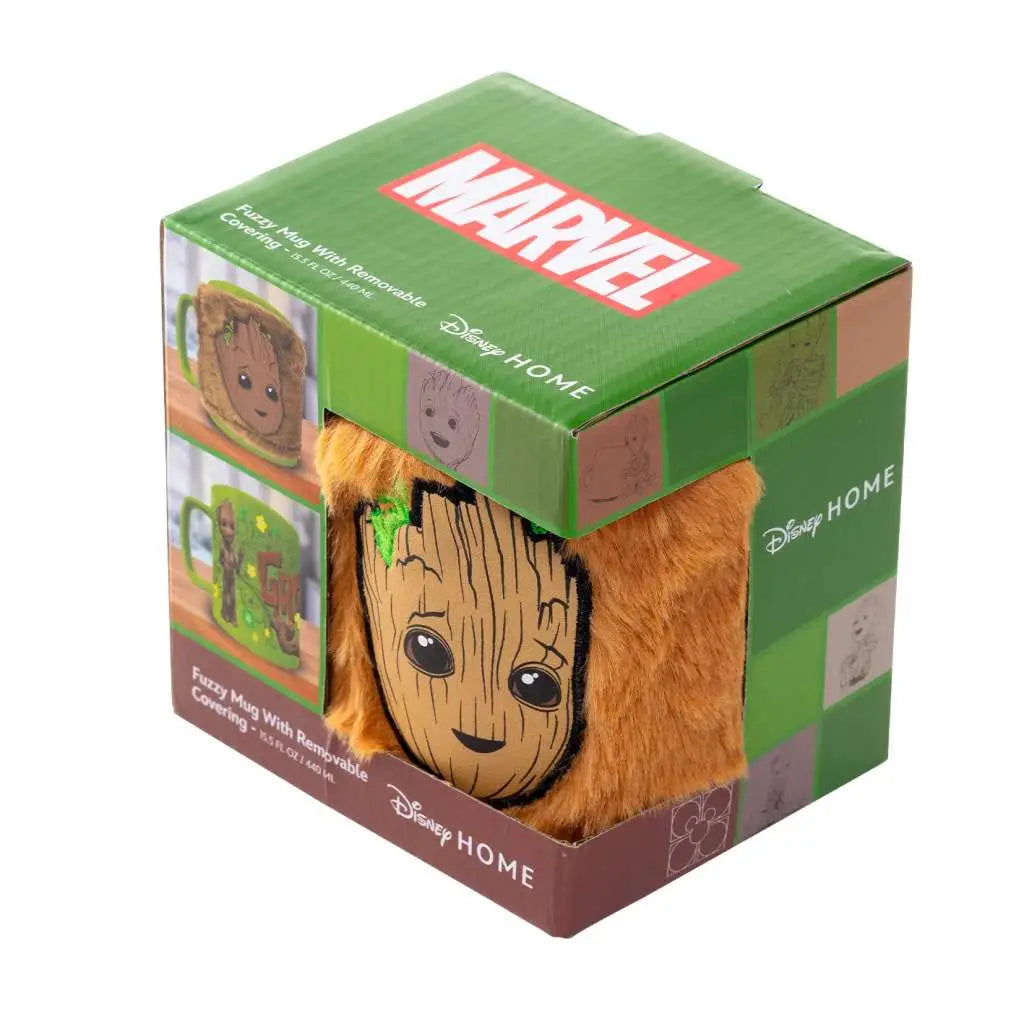 Groot Face Fuzzy Mug