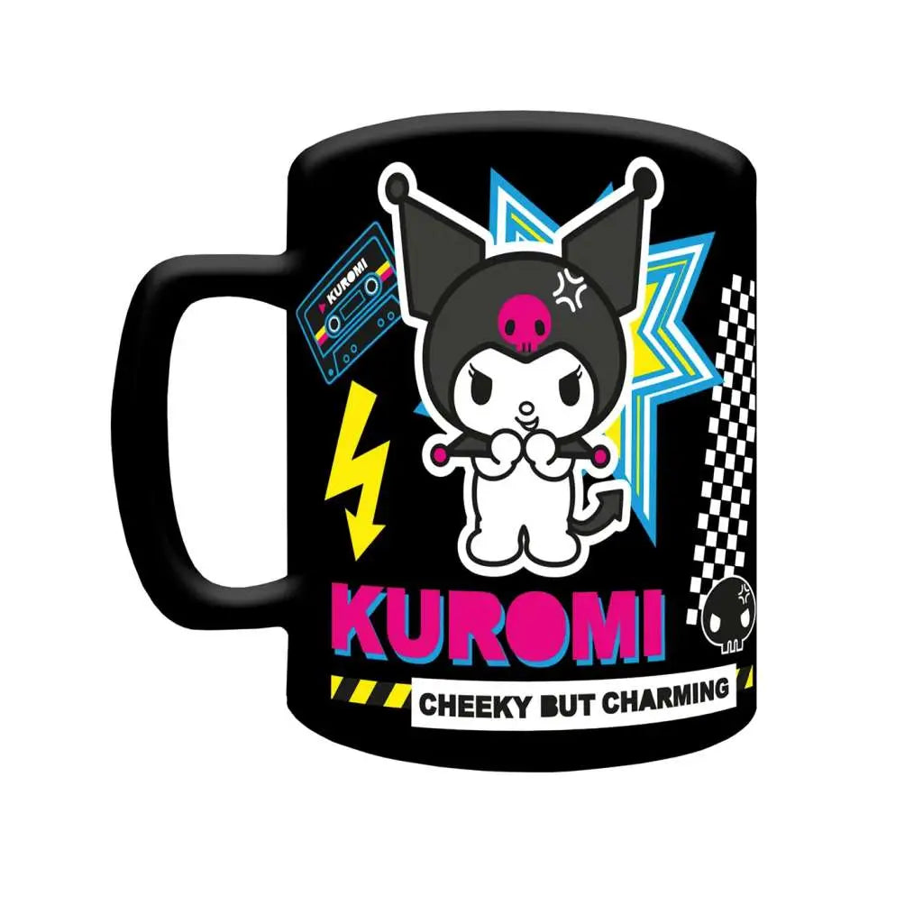 Kuromi Cheeky Punky Fuzzy Mugg