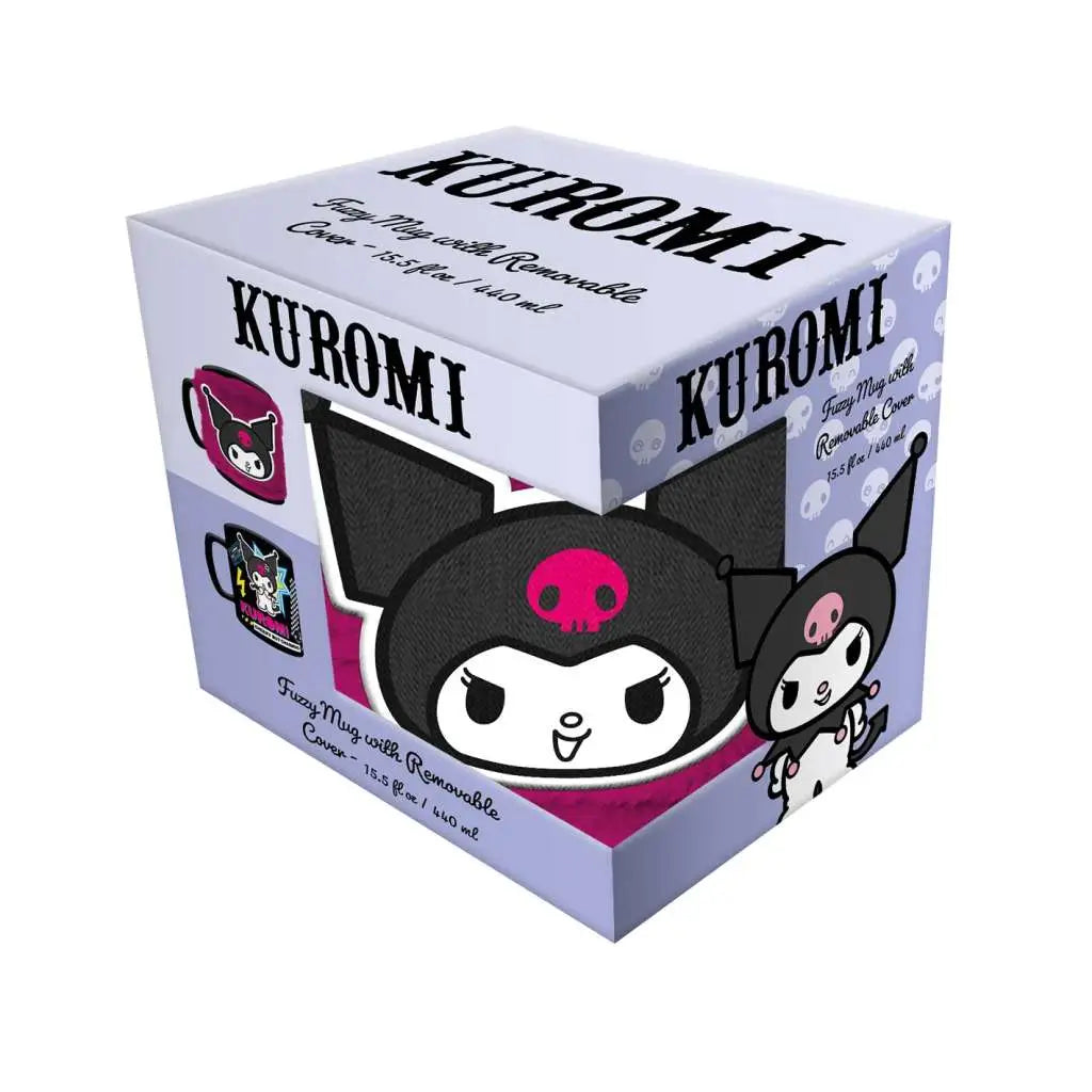 Kuromi Cheeky Punky Fuzzy Mugg