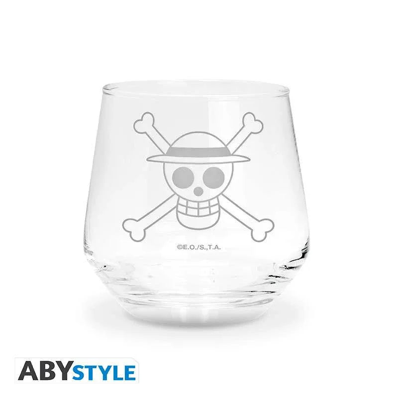 One Piece Luffy & Ace Glas Set (2) - Robotto
