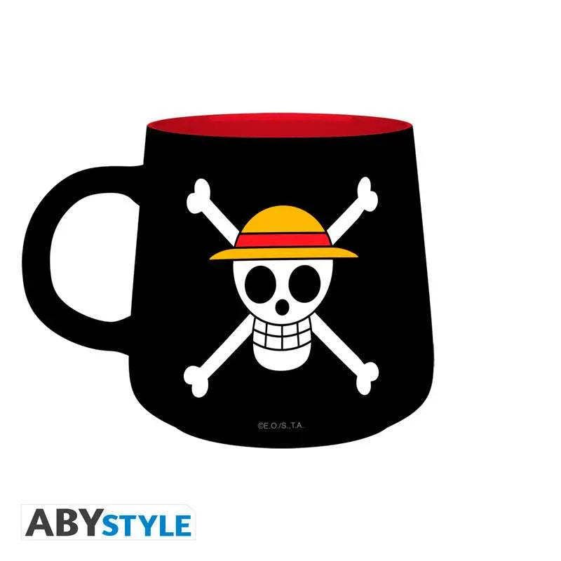 One Piece Luffy Frukostset: Mug & Skål - Robotto
