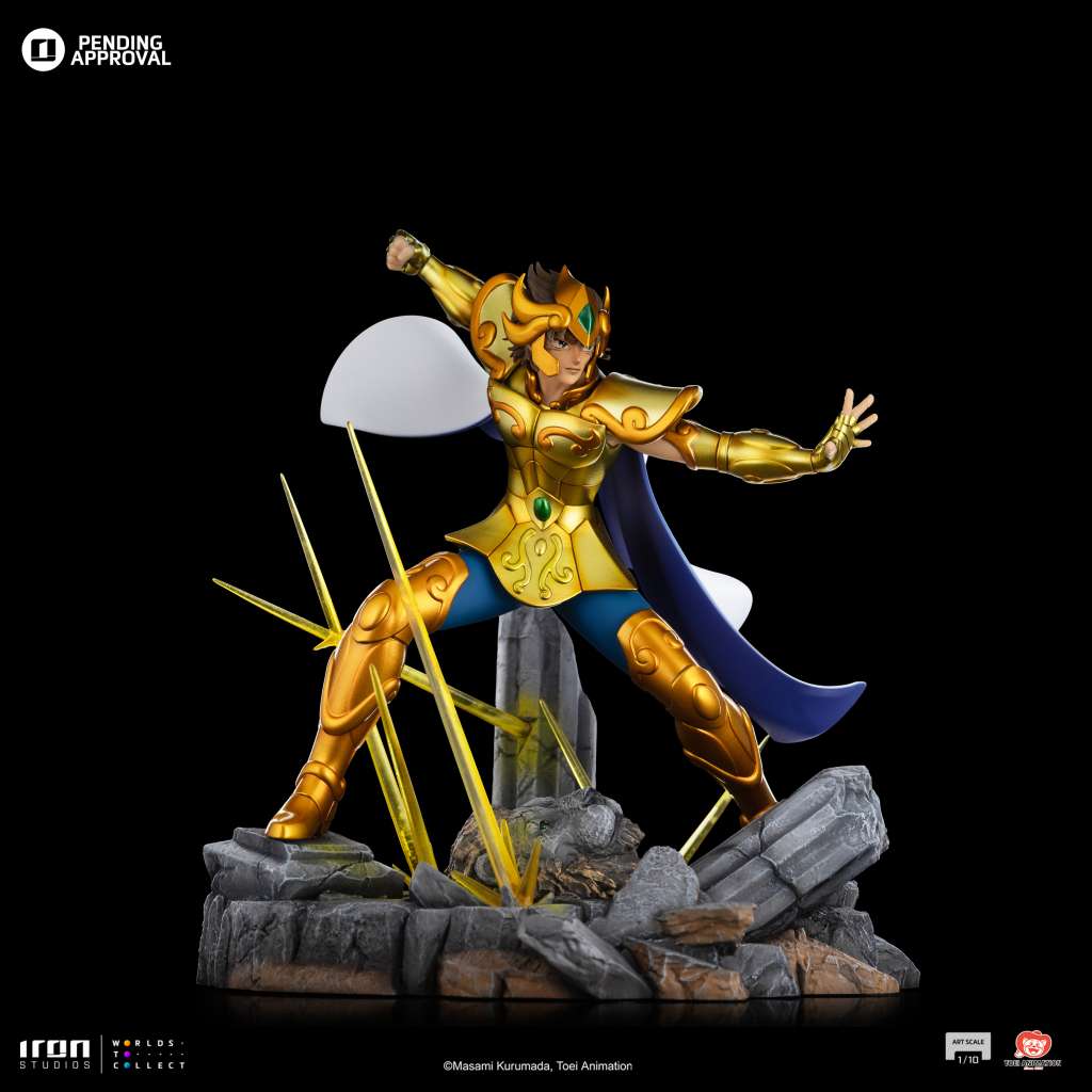 Saint Seiya Leo Aiolia 1/10 Figur iron studios