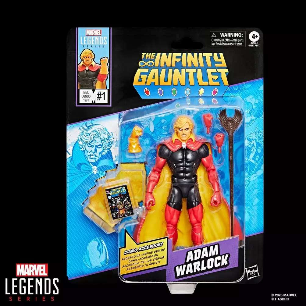 Marvel Legends Mini Comics Adam Warlock Action Figur hasbro