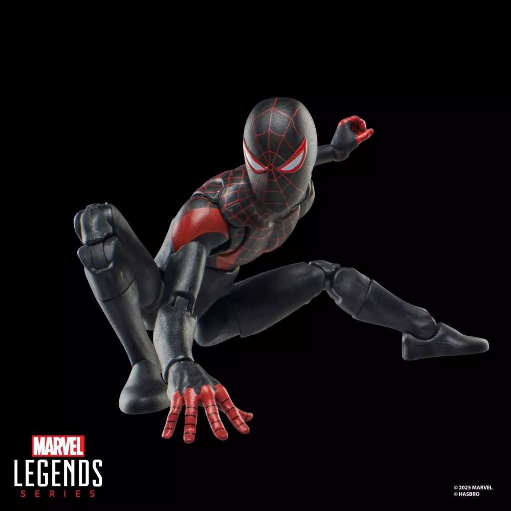 Marvel Legends Mini Comics Ultimate Miles Morales Spider-Man Action Figur
