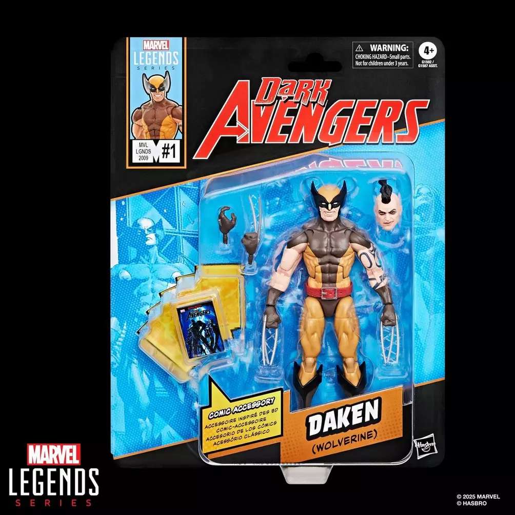 Marvel Legends Mini Comics Daken Wolverine Action Figur hasbro