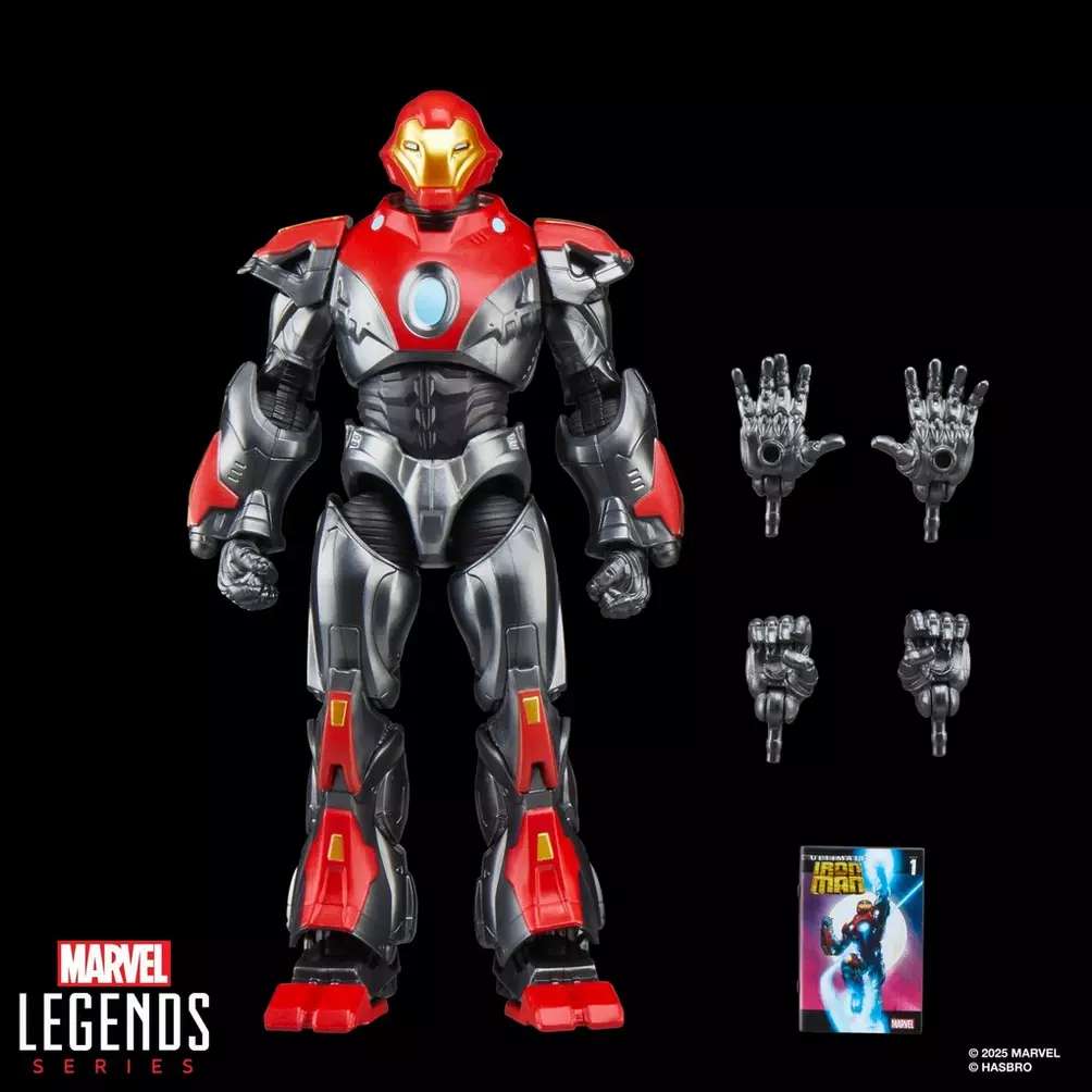 Marvel Legends Mini Comics Ultimate Iron Man Action Figur hasbro