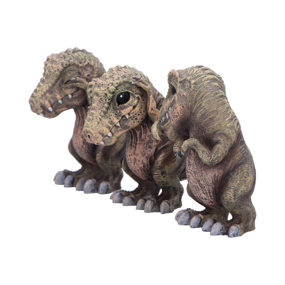 Tre Kloka Tyrannosaurus Rex Figuriner nemesis now