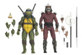 TMNT 1990 Takstrid Strid: Shredder vs Leo 2-Pack AF - Robotto