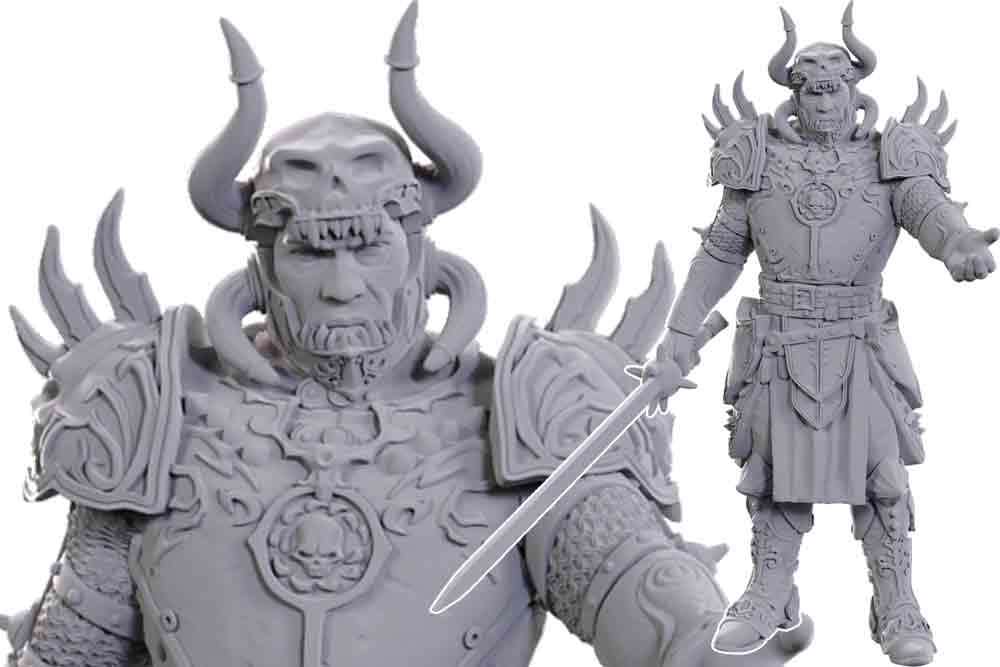 Dungeons & Dragons - Nolzur's Marvelous Miniatures - Special Edition Baldur's Gate 3 – Sarevok Anchev & Raphael wizkids