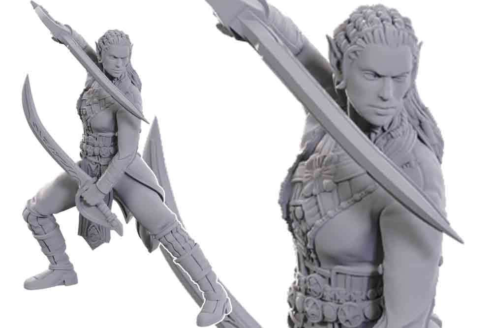 Dungeons & Dragons - Nolzur's Marvelous Miniatures - Special Edition Baldur's Gate 3 — Jaheira & Halsin wizkids