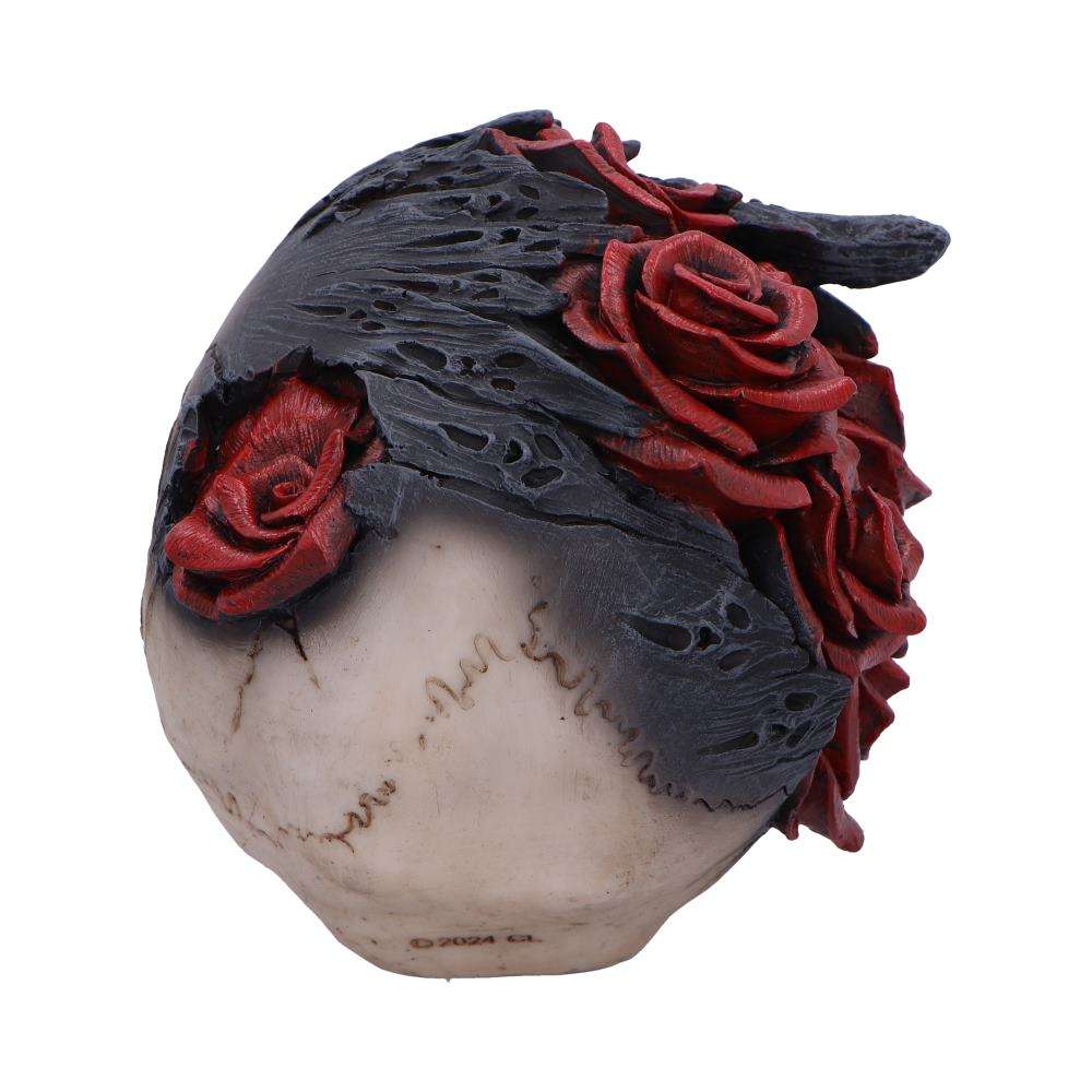 Skull Soul Rose - Symbolisk Skalle med Rosenmotiv nemesis now