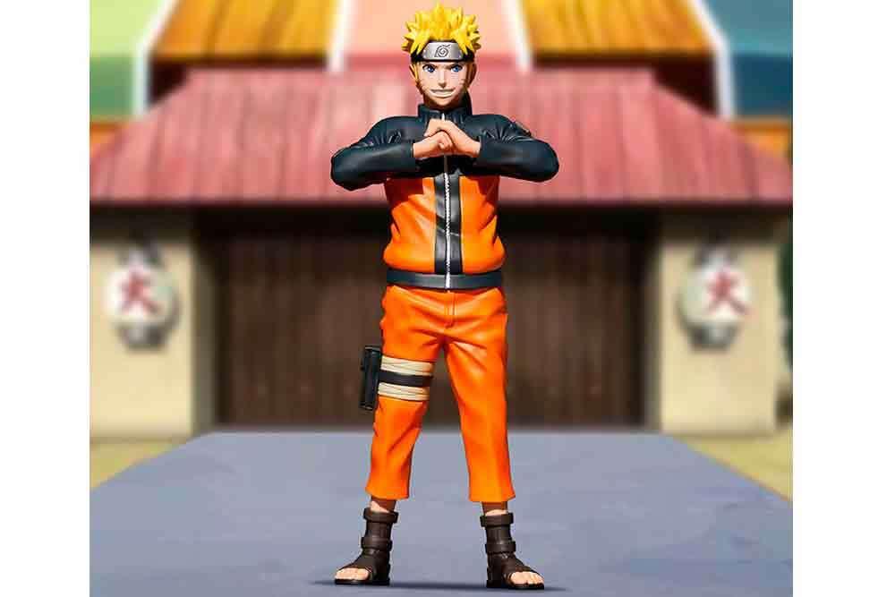 Naruto Uzumaki - Super Figur Samling - 1:10 PVC Staty - Robotto