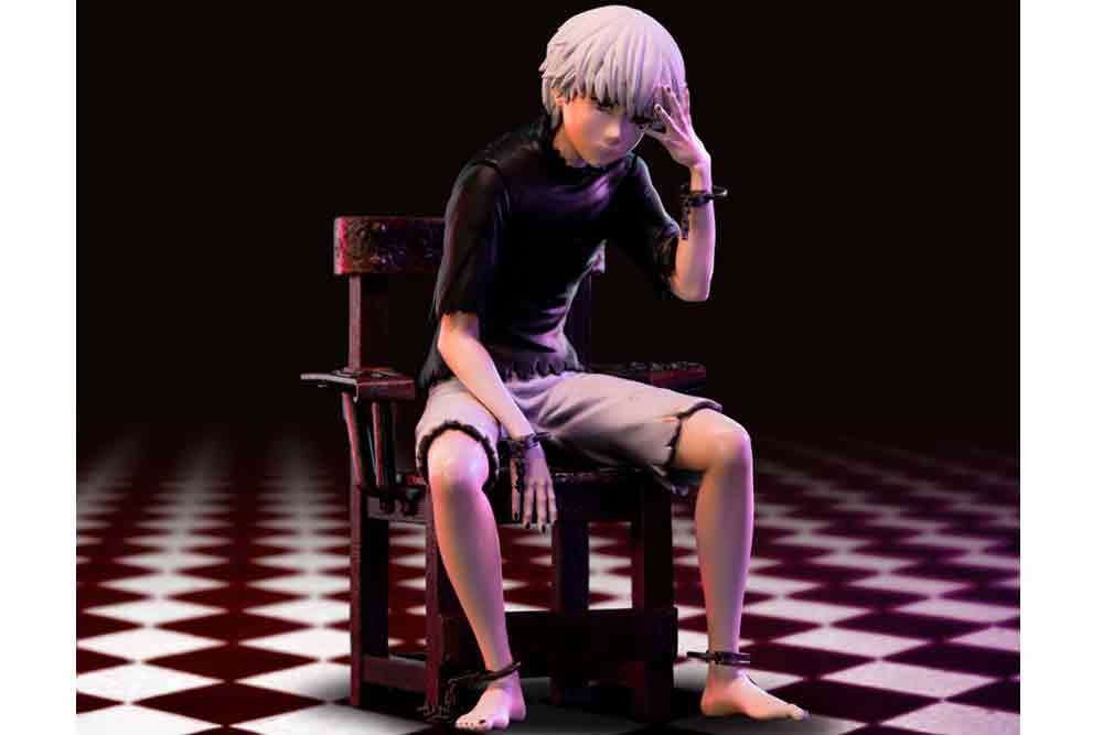 Tokyo Ghoul - Ken Kaneki - Super Figure Collection - 1:10 PVC Statue abystyle studio