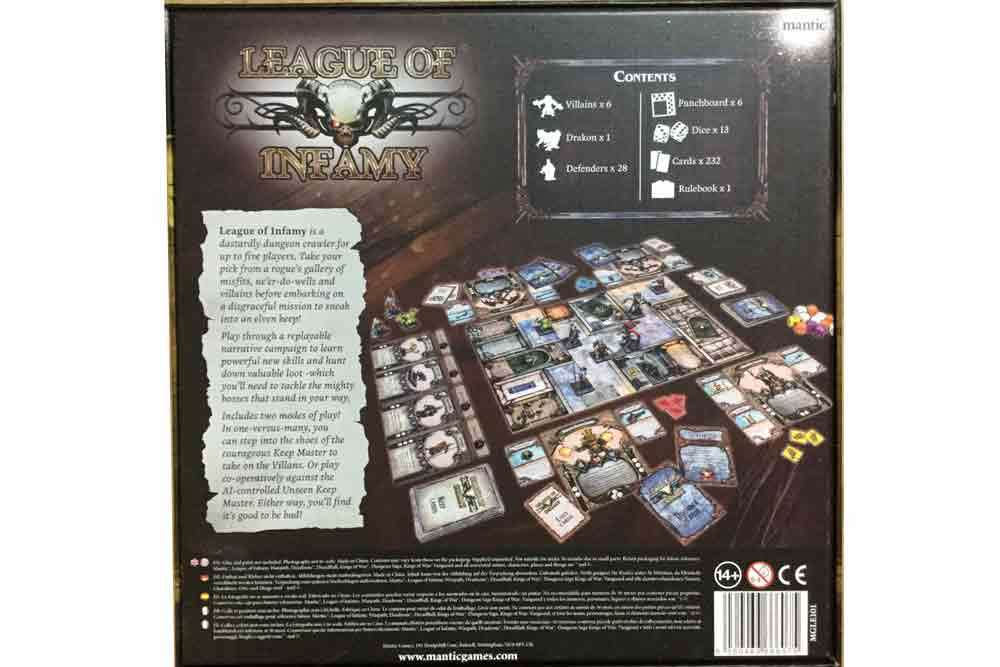 League of Infamy - Core Spel mantic