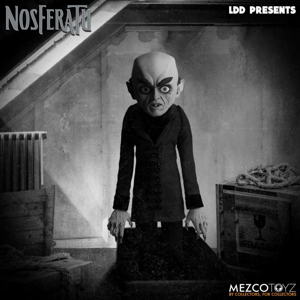 Ldd presenterar Nosferatu 1922 AF - Klassisk Filmplakat mezco toys