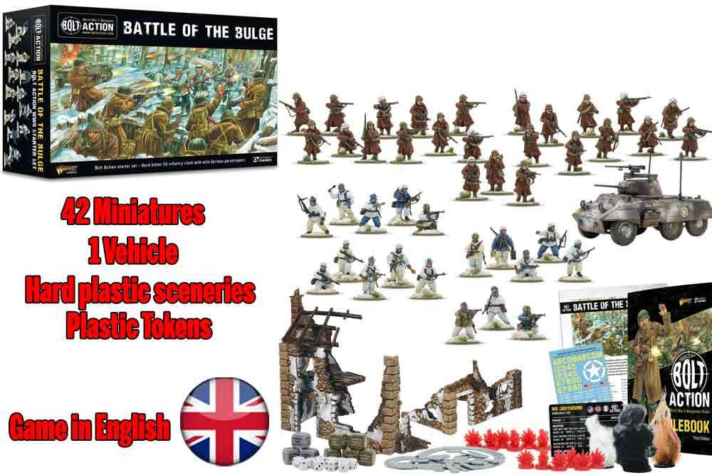 Bolt Action 3rd Edition - Battle of the Bulge - Startset warlord games
