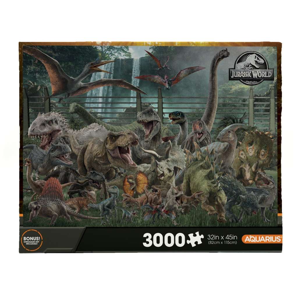 Jurassic World 3000 Bitars Pussel aquarius ent