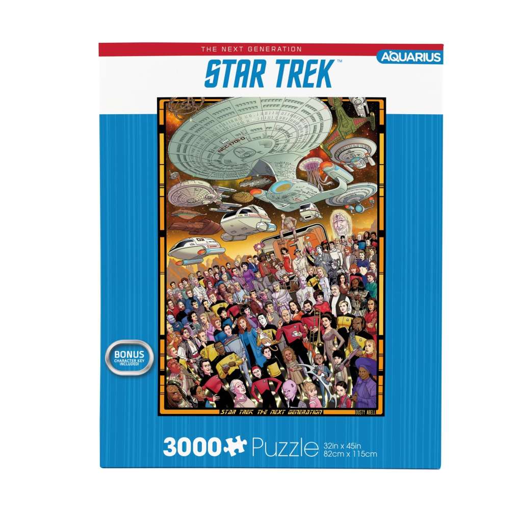 Star Trek: The Next Generation 3000 Bitars Pussel aquarius ent