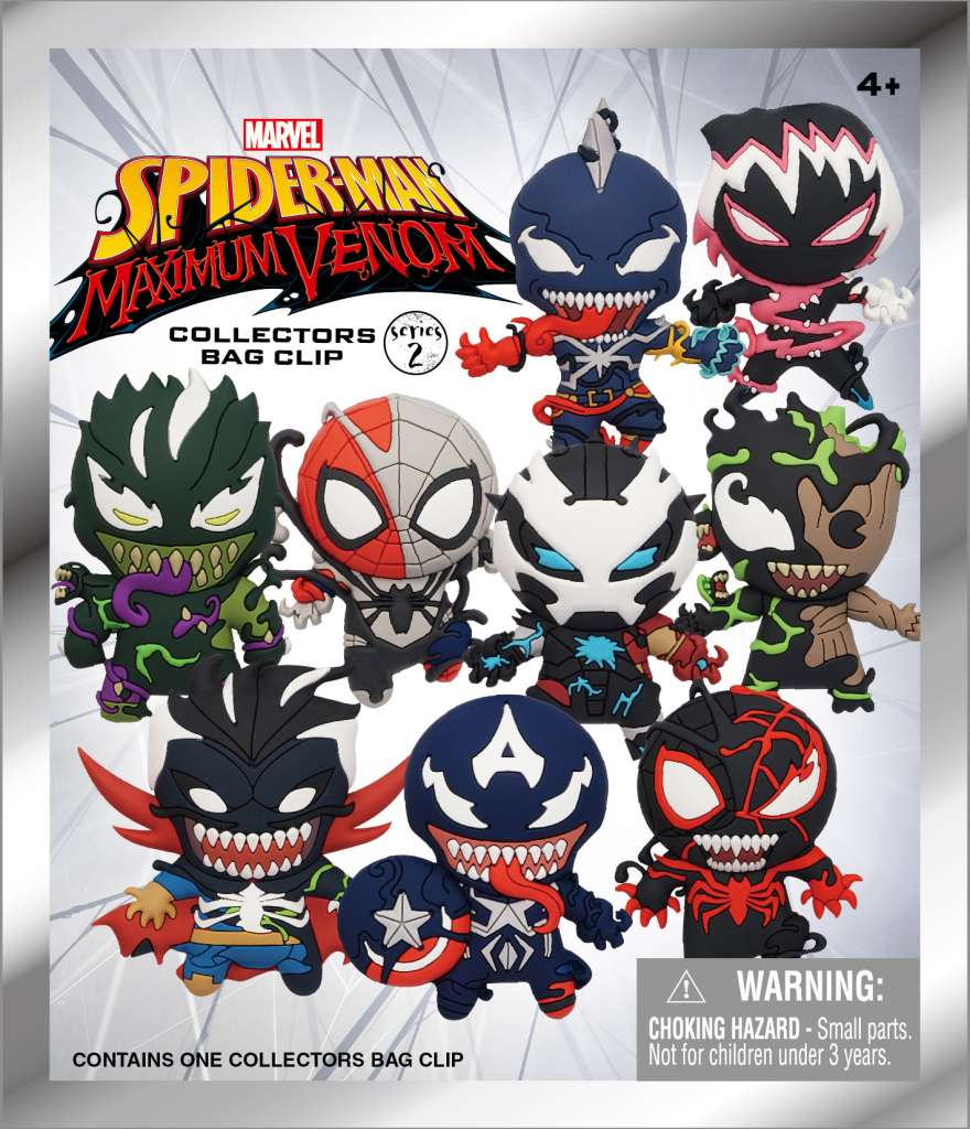 Venom Series 2 Bag Clip Display (24) monogram