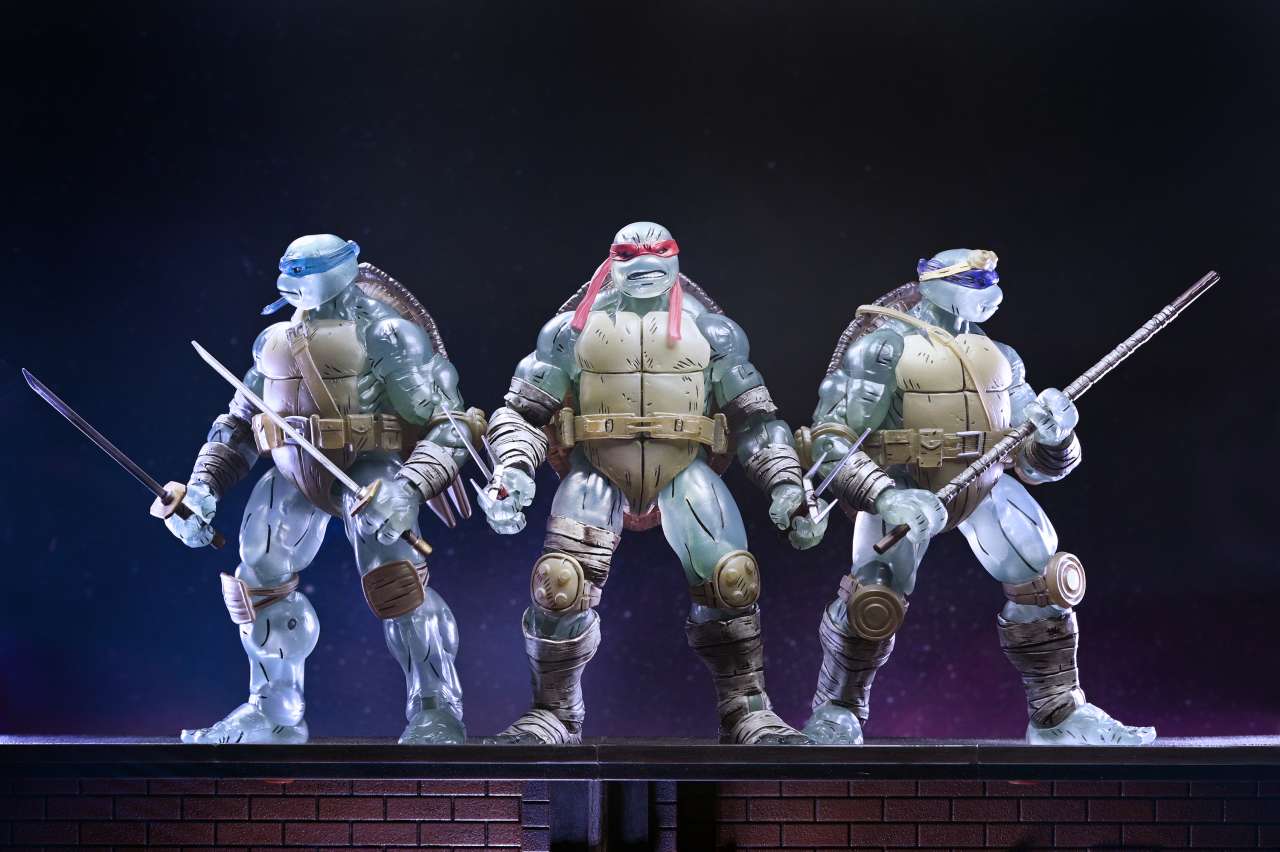TMNT Last Ronin Ghost Brothers 3-Pack Action Figures neca