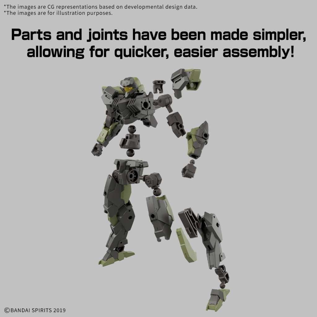 30mm EEXM-40 Iglight 01 1/144 – Modellbyggsats bandai model kit gunpla