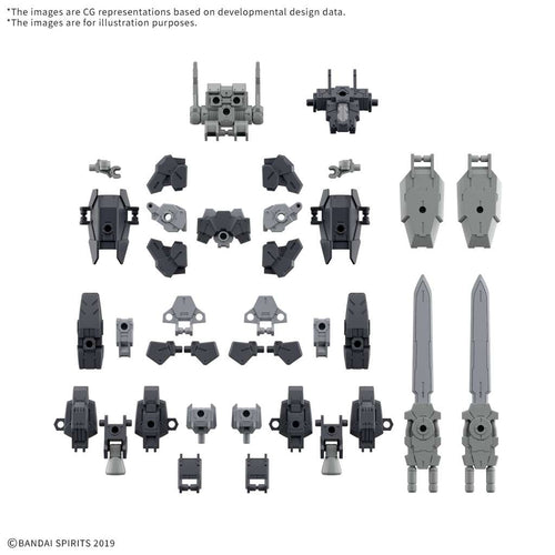 30mm Option Parts Set 20 Full Armor Unit 1 1/144 bandai model kit gunpla